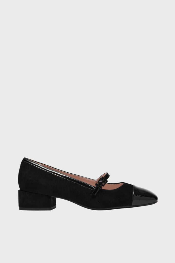 clarks crista strap black combi