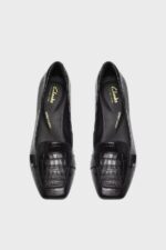 clarks fernie edge black croc 4