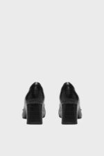 clarks fernie edge black croc 5