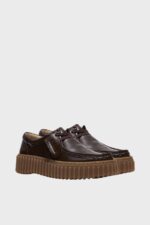 clarks torhill bee dark brown pat 3