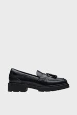 spiridoula metheniti shoes xalkida p clarks lauryl tassel black leather