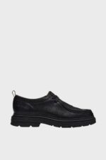 clarks badbury seam black leather