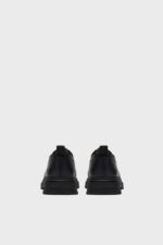 clarks badbury seam black leather 5