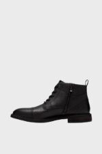 clarks black jaxen cap boot