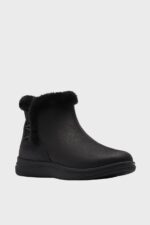 clarks brinkley fur black combi 3
