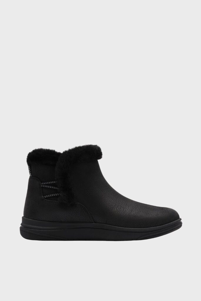 clarks brinkley fur black combi