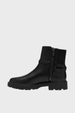 clarks code l bay black leather 1