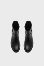clarks code l bay black leather 5