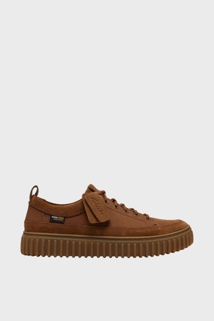 clarks torhill lace tan