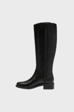 clarks maye ride black leather 1