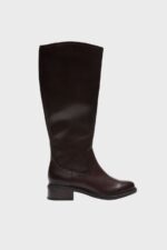 clarks maye ride dark brown leather