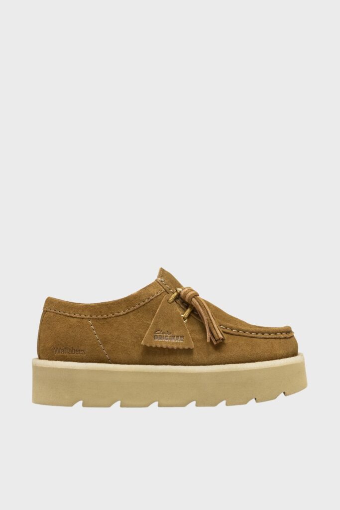 clarks meare walla bronze suede