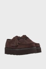 clarks meare walla chocolate suede 4