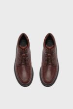 clarks melbury hi brown leather 4
