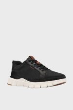 clarks step365 lace black nubuck 1